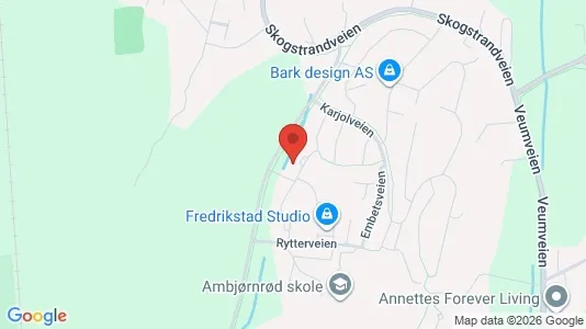 Rooms for rent i Fredrikstad - kort over placeringen