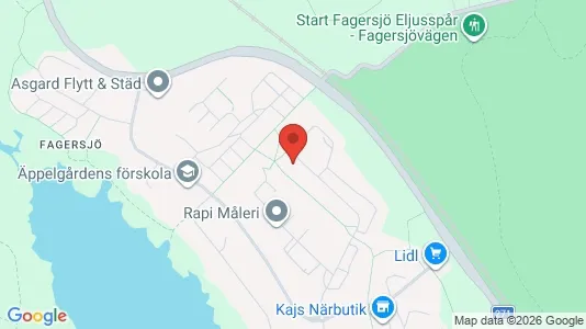 Apartments for rent i Stockholm South - kort over placeringen