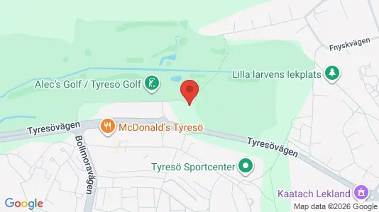 Apartments for rent i Tyresö - kort over placeringen