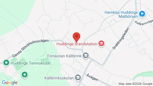 Apartments for rent i Huddinge - kort over placeringen