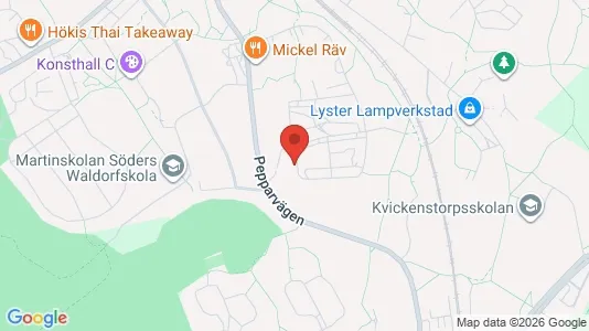 Apartments for rent i Stockholm South - kort over placeringen