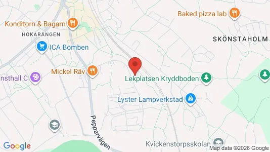 Apartments for rent i Stockholm South - kort over placeringen