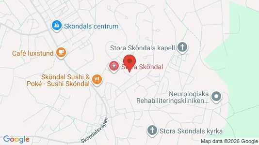 Rooms for rent i Stockholm South - kort over placeringen