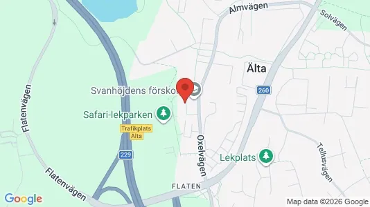 Apartments for rent i Nacka - kort over placeringen