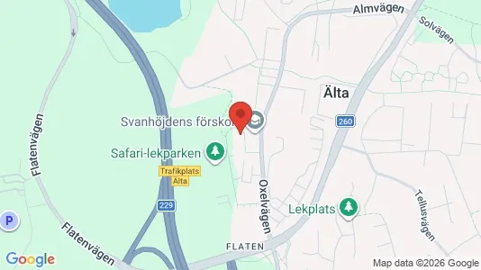 Apartments for rent i Nacka - kort over placeringen