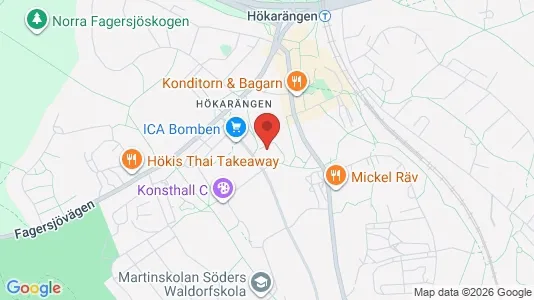 Apartments for rent i Stockholm South - kort over placeringen