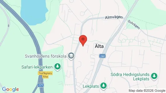Apartments for rent i Nacka - kort over placeringen
