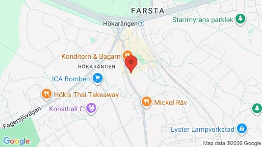 Apartments for rent i Stockholm South - kort over placeringen