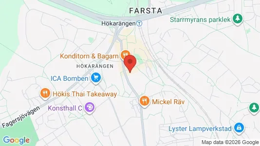 Apartments for rent i Stockholm South - kort over placeringen
