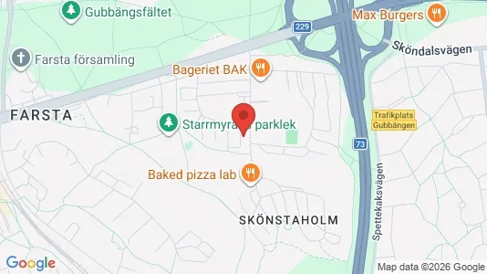 Apartments for rent i Stockholm South - kort over placeringen