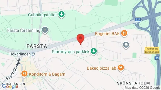 Apartments for rent i Stockholm South - kort over placeringen