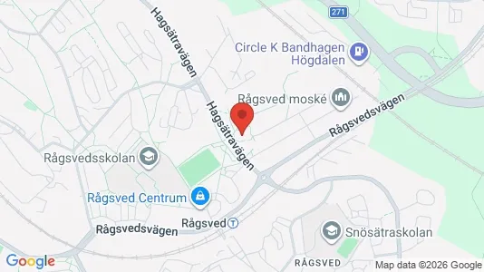 Apartments for rent i Stockholm South - kort over placeringen