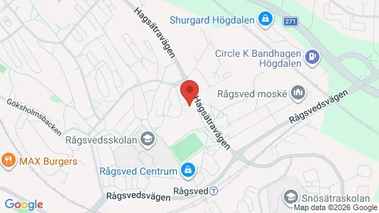 Apartments for rent i Stockholm South - kort over placeringen