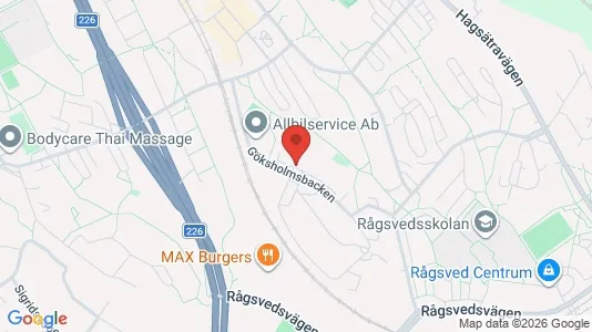 Apartments for rent i Stockholm South - kort over placeringen