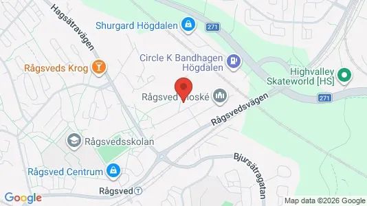 Apartments for rent i Stockholm South - kort over placeringen