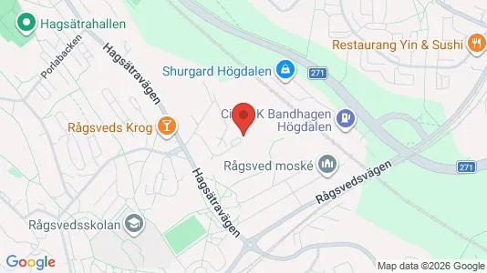 Apartments for rent i Stockholm South - kort over placeringen