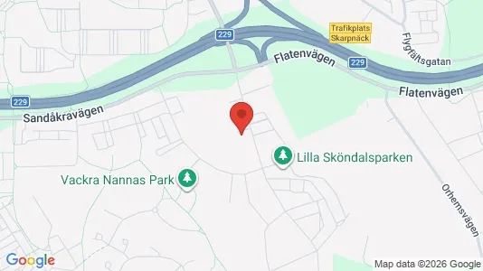 Apartments for rent i Stockholm South - kort over placeringen