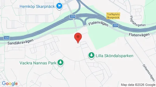 Apartments for rent i Stockholm South - kort over placeringen