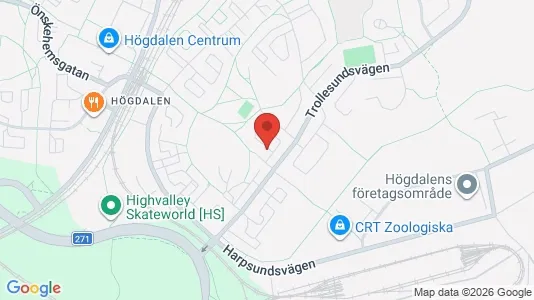 Apartments for rent i Stockholm South - kort over placeringen