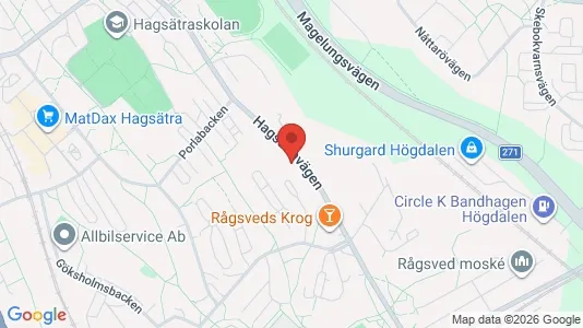 Apartments for rent i Stockholm South - kort over placeringen