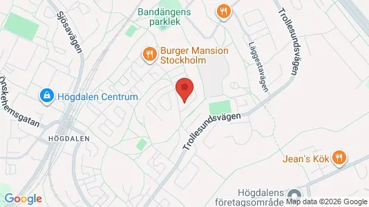 Apartments for rent i Stockholm South - kort over placeringen