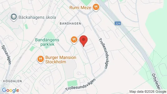 Apartments for rent i Stockholm South - kort over placeringen