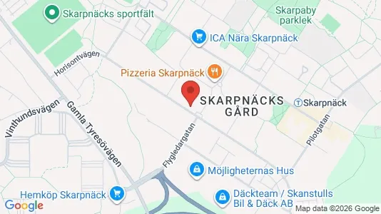 Apartments for rent i Stockholm South - kort over placeringen