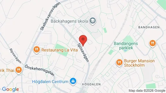 Apartments for rent i Stockholm South - kort over placeringen