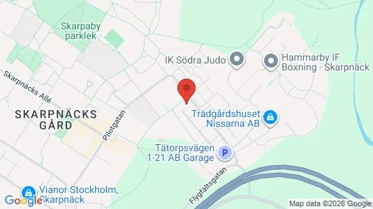 Apartments for rent i Stockholm South - kort over placeringen