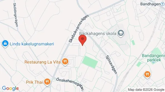 Apartments for rent i Stockholm South - kort over placeringen