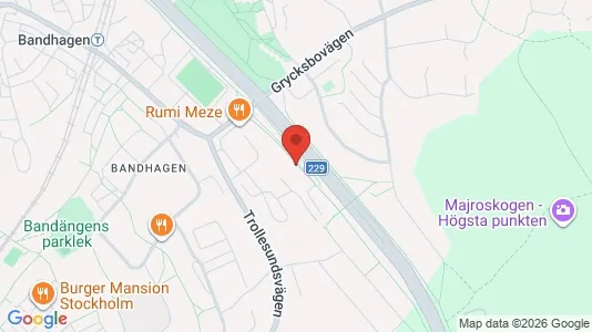 Apartments for rent i Stockholm South - kort over placeringen