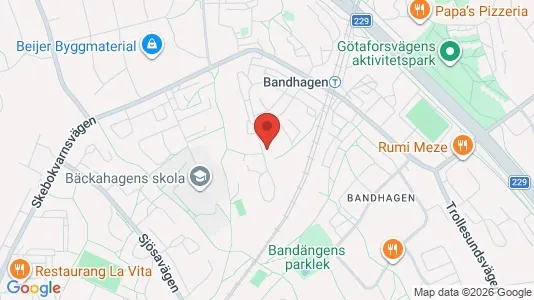 Apartments for rent i Stockholm South - kort over placeringen