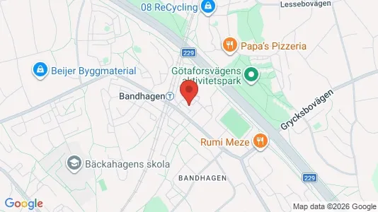 Apartments for rent i Stockholm South - kort over placeringen