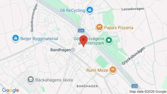 Apartments for rent i Stockholm South - kort over placeringen