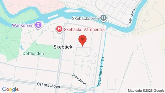 Apartments for rent i Örebro - kort over placeringen