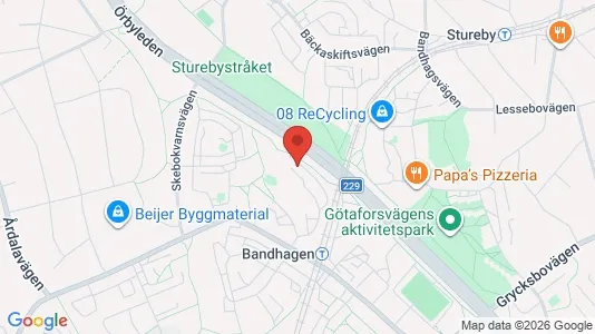 Apartments for rent i Stockholm South - kort over placeringen