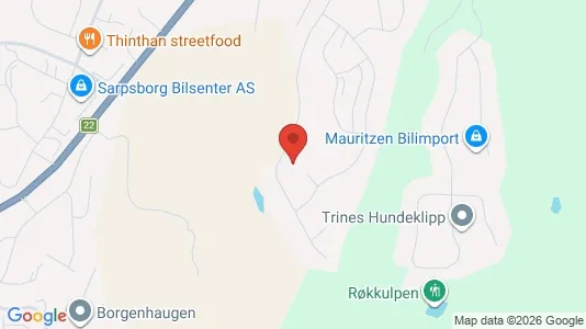 Apartments for rent i Sarpsborg - kort over placeringen