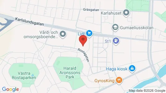 Apartments for rent i Örebro - kort over placeringen