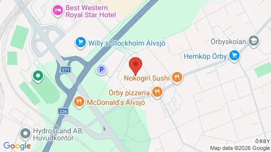 Apartments for rent i Stockholm South - kort over placeringen