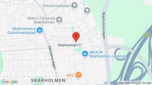 Apartments for rent i Stockholm South - kort over placeringen