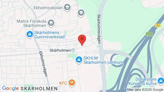 Apartments for rent i Stockholm South - kort over placeringen