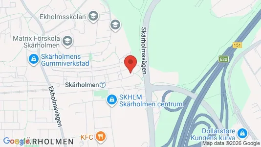 Apartments for rent i Stockholm South - kort over placeringen