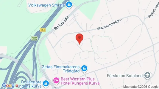 Apartments for rent i Huddinge - kort over placeringen