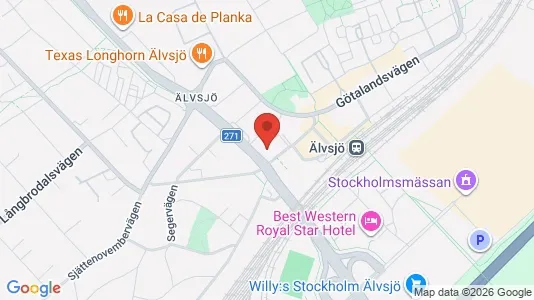 Apartments for rent i Stockholm South - kort over placeringen