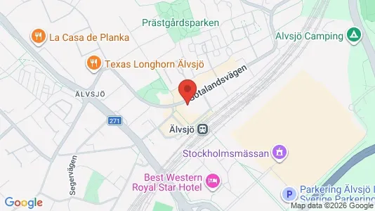 Apartments for rent i Stockholm South - kort over placeringen