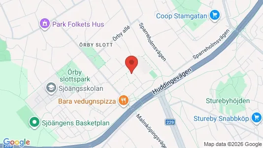 Apartments for rent i Stockholm South - kort over placeringen