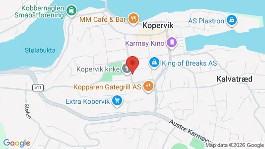 Apartments for rent i Karmøy - kort over placeringen