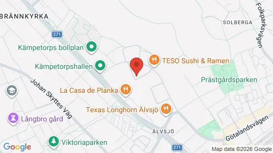 Apartments for rent i Stockholm South - kort over placeringen