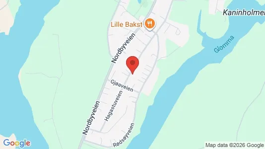Apartments for rent i Sarpsborg - kort over placeringen