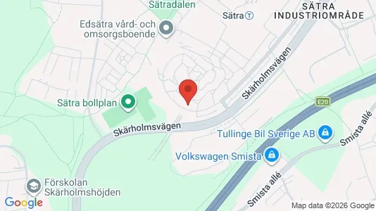 Apartments for rent i Stockholm South - kort over placeringen